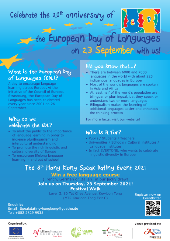 European Day Of Languages 2021 Spanish Programme